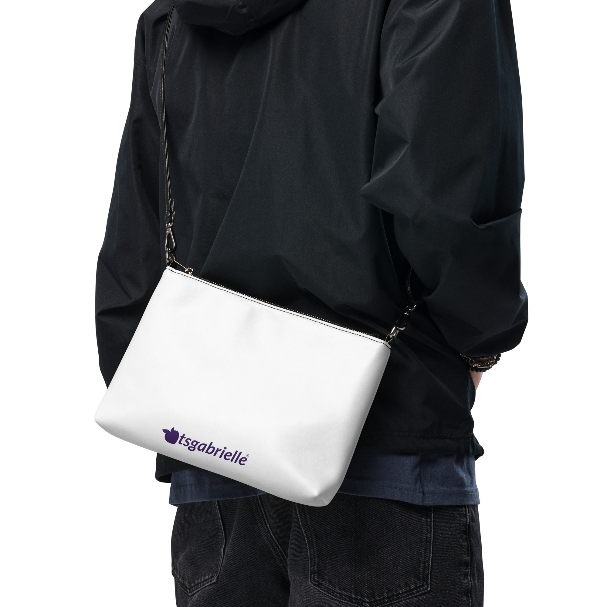 tsgabrielle® • Paris - Catedral de Notre-Dame • Bolsa de ombro • Branco • 11″ × 8″ - View 8