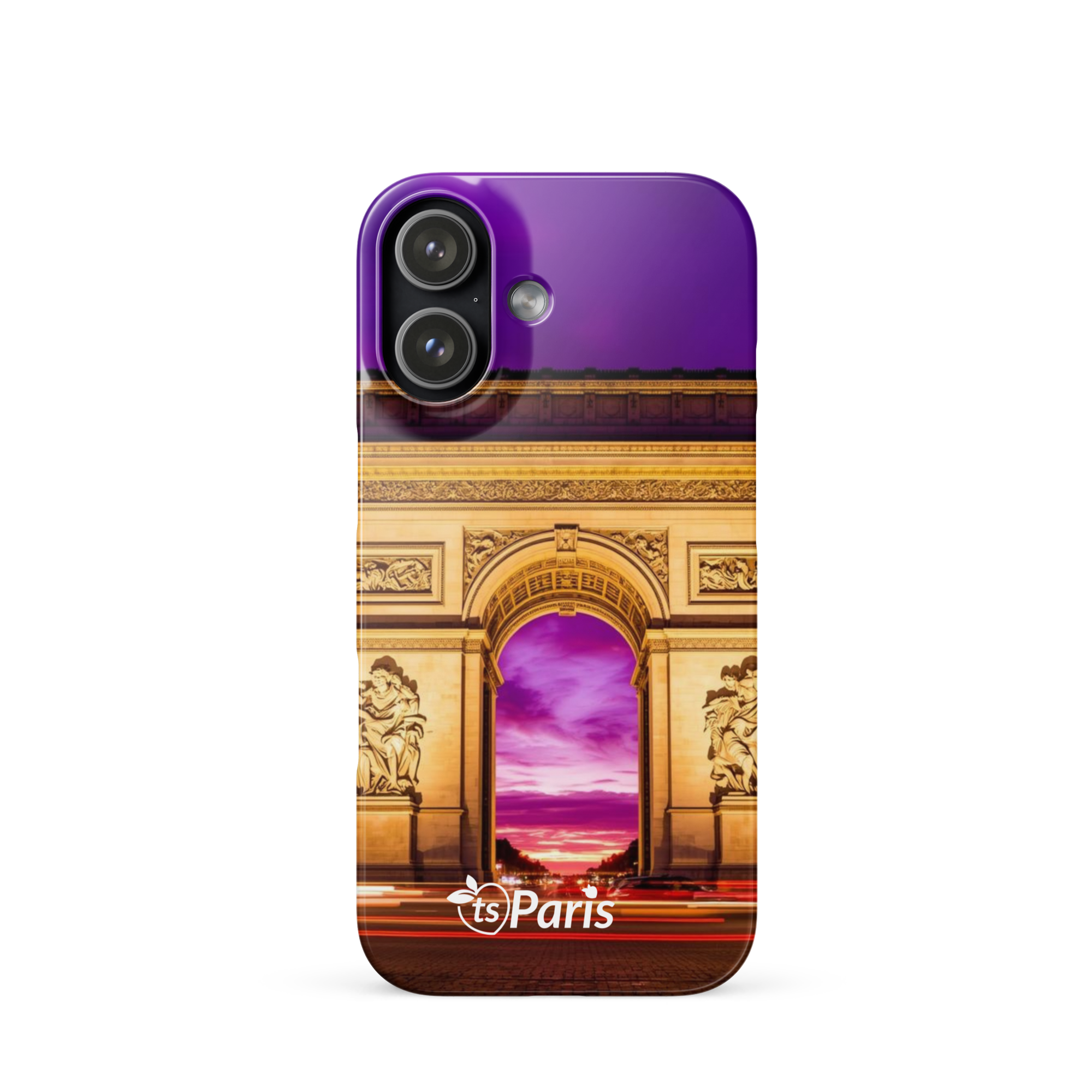tsgabrielle® • Paris - Arc de Triomphe • Capa Snap compatível com iPhone® • Modelos recentes