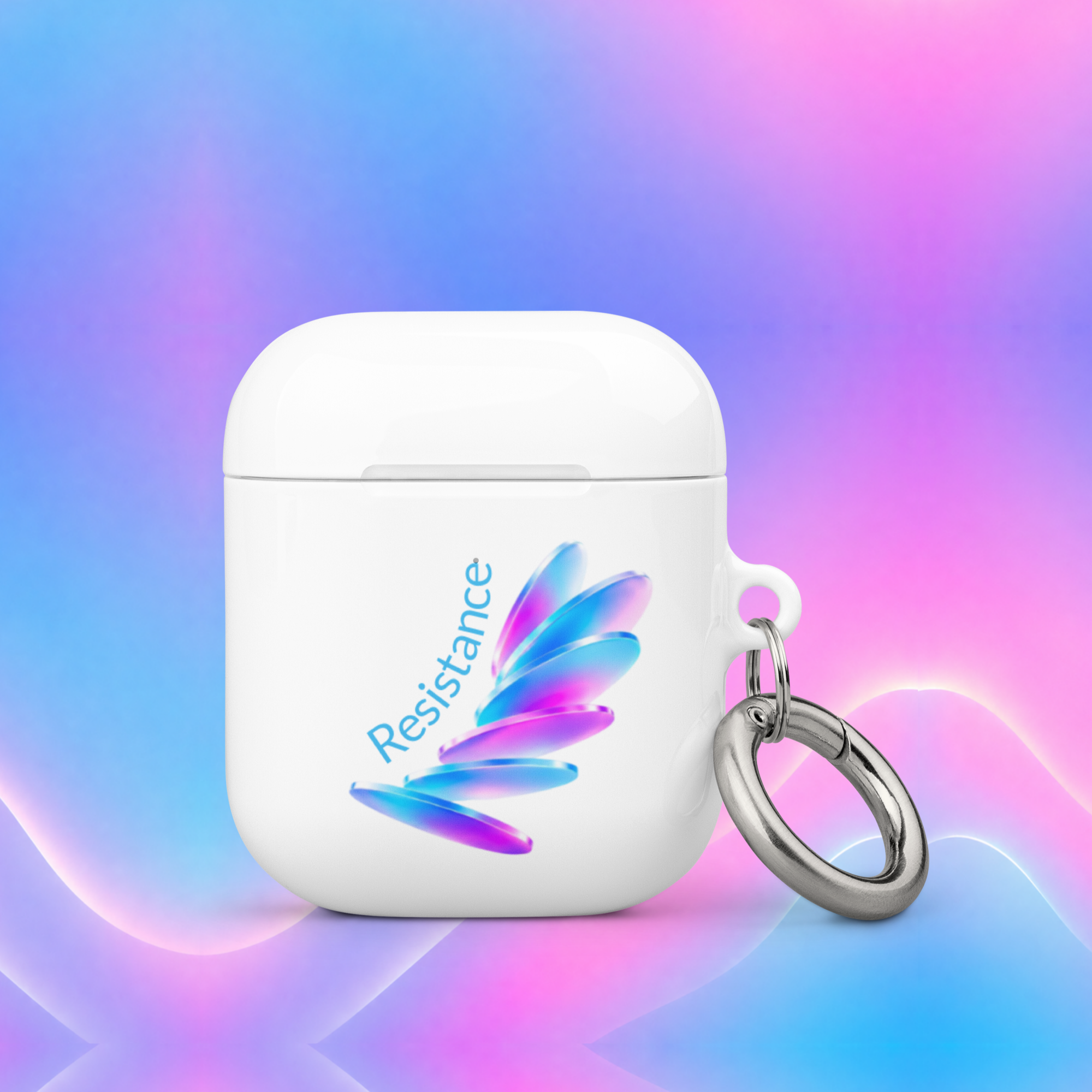 tsgabrielle® • Pride 26 • Capa Compatível com AirPods® • Branco
