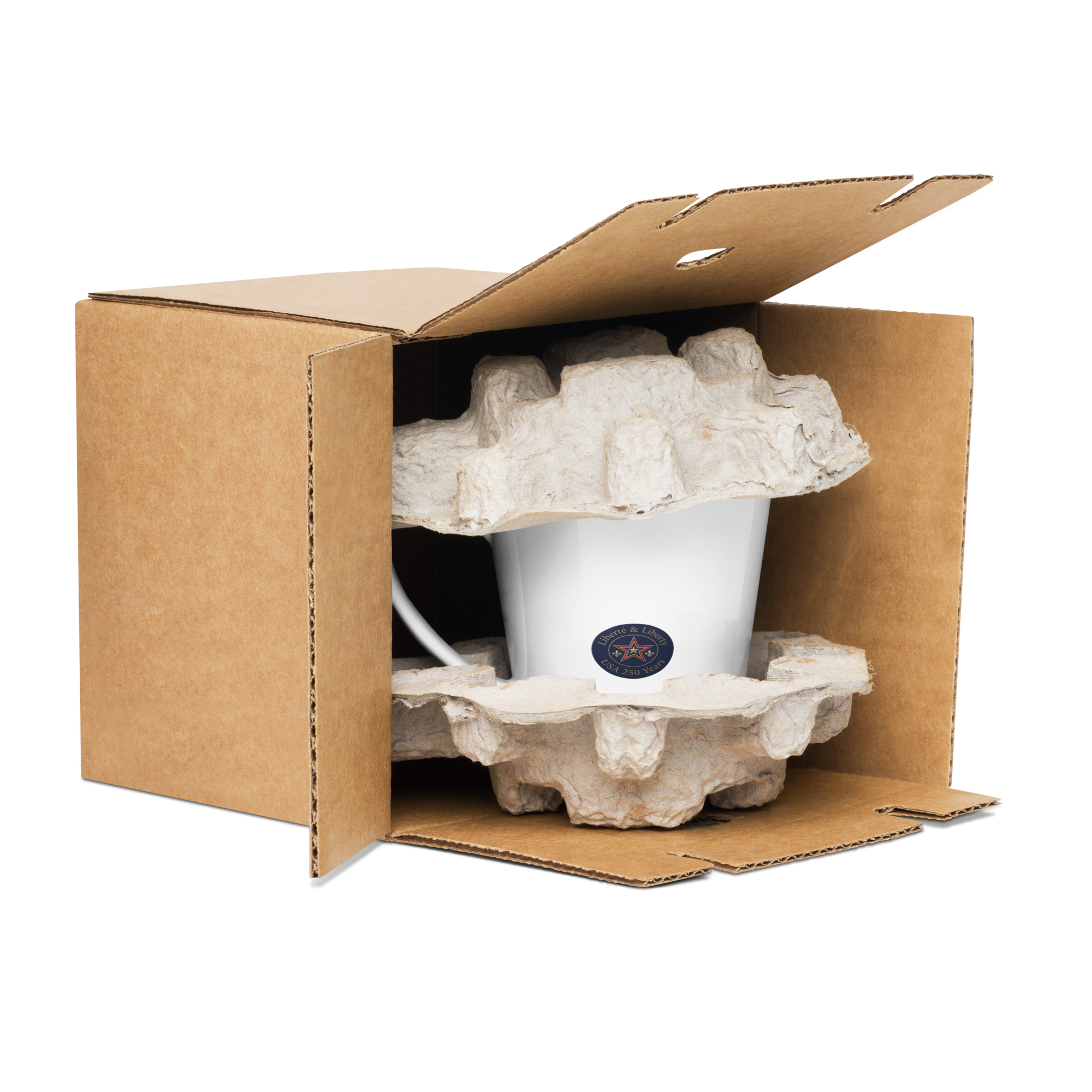 tsgabrielle® • Liberty • Caneca Latte • Branca • 350 ml - View 6