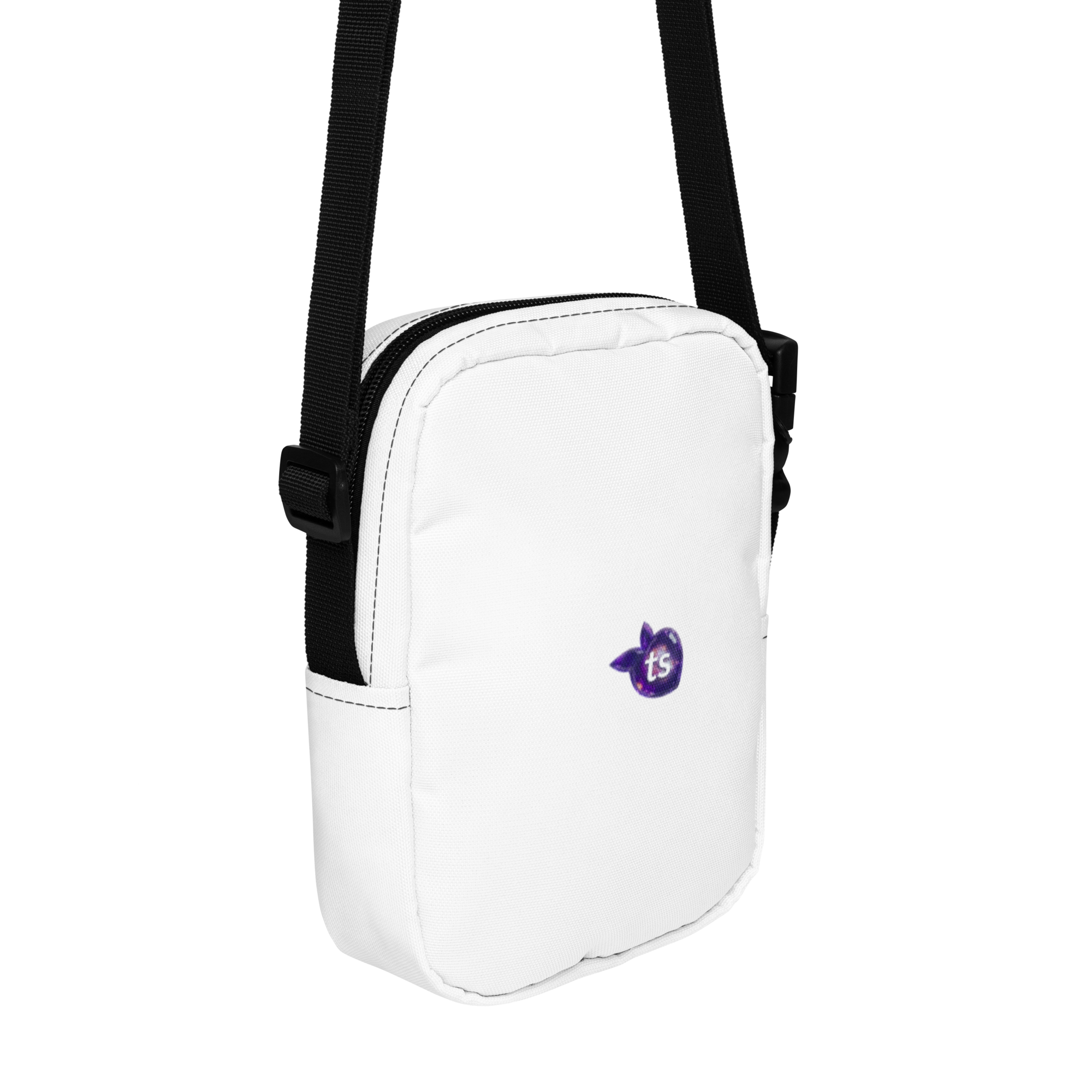 tsgabrielle® • Paris - La Tour Eiffel • Utility bolsa transversal • branco - View 9