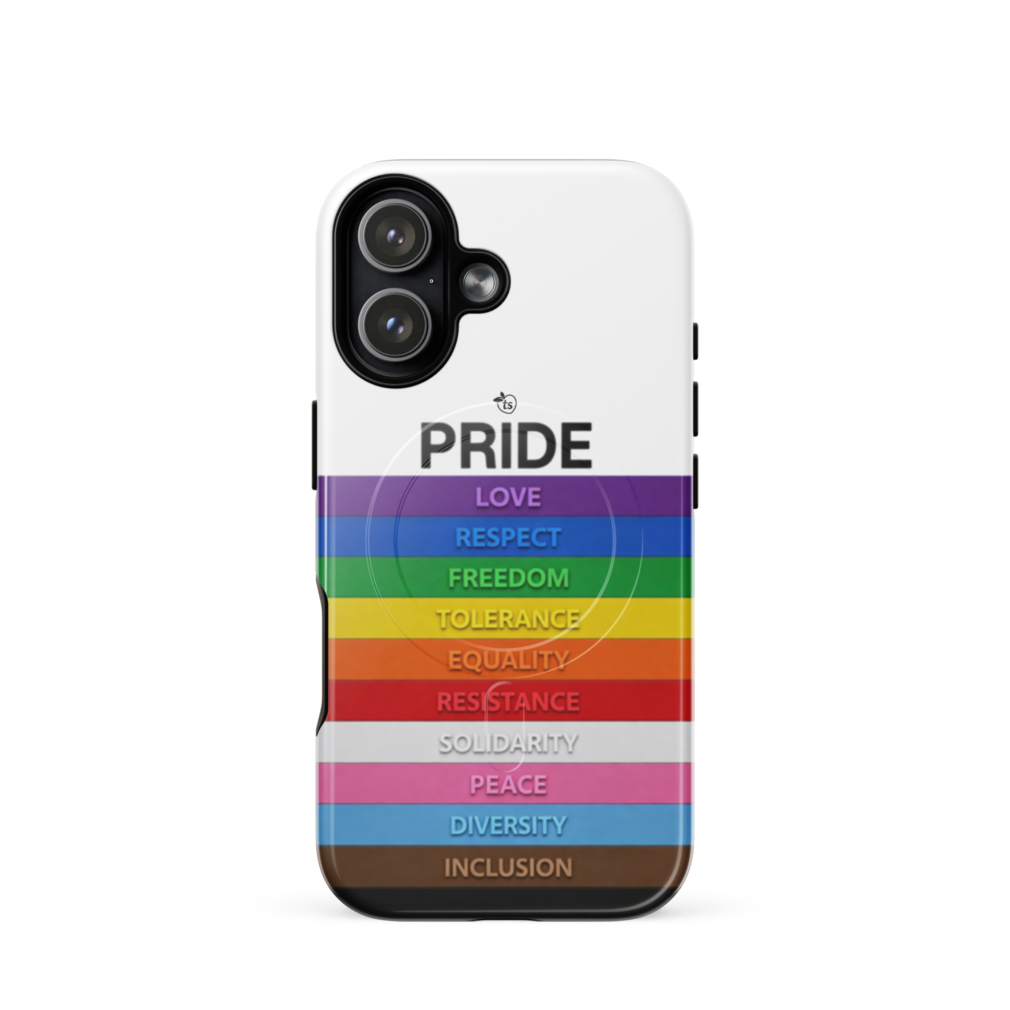 tsgabrielle® • Pride 26 • Capa resistente MagSafe® compatível com iPhone® • Modelos recentes