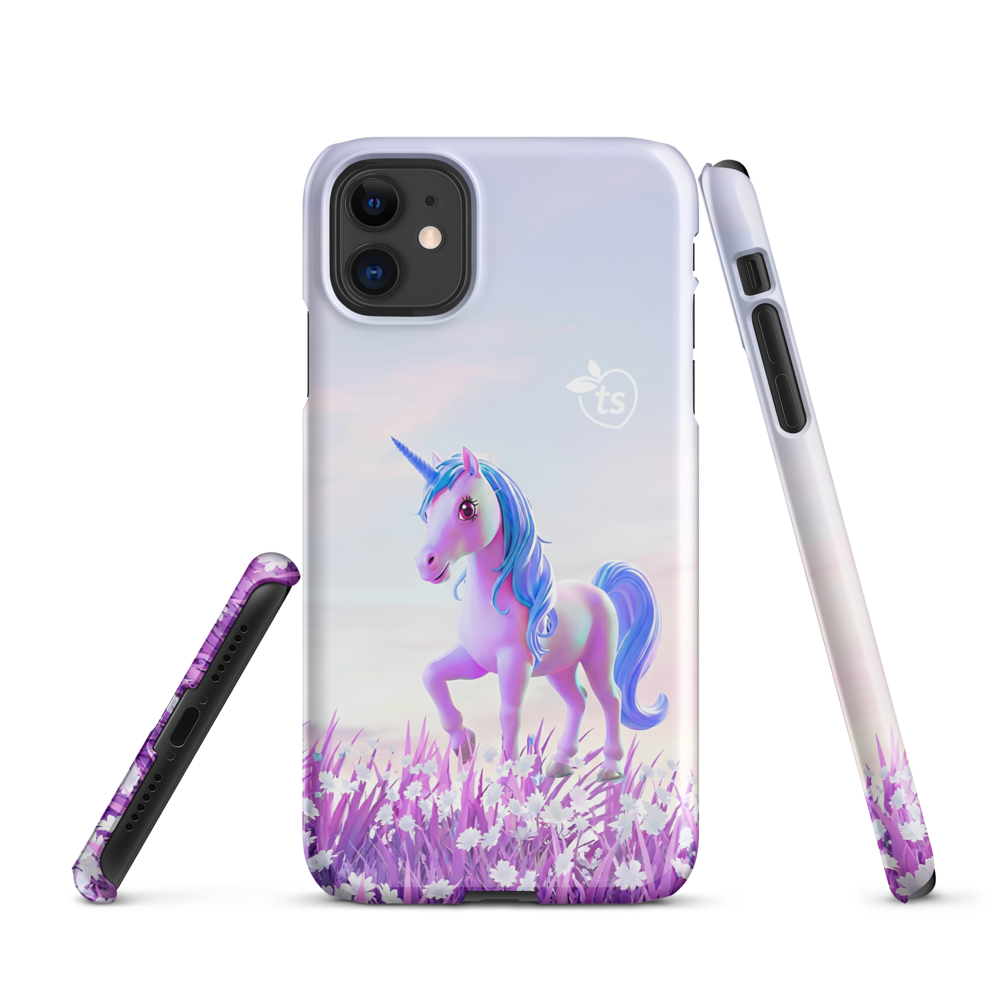 tsgabrielle® • Unicorn - Seraphina • capa snap compativel com iPhone® • modelos recentes - View 2