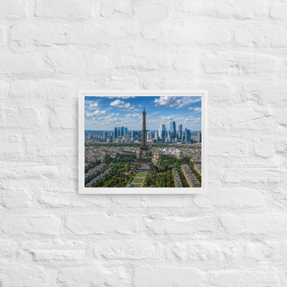 tsgabrielle® • Paris - La Tour Eiffel • tela emoldurada • 11" x 14" - View 6