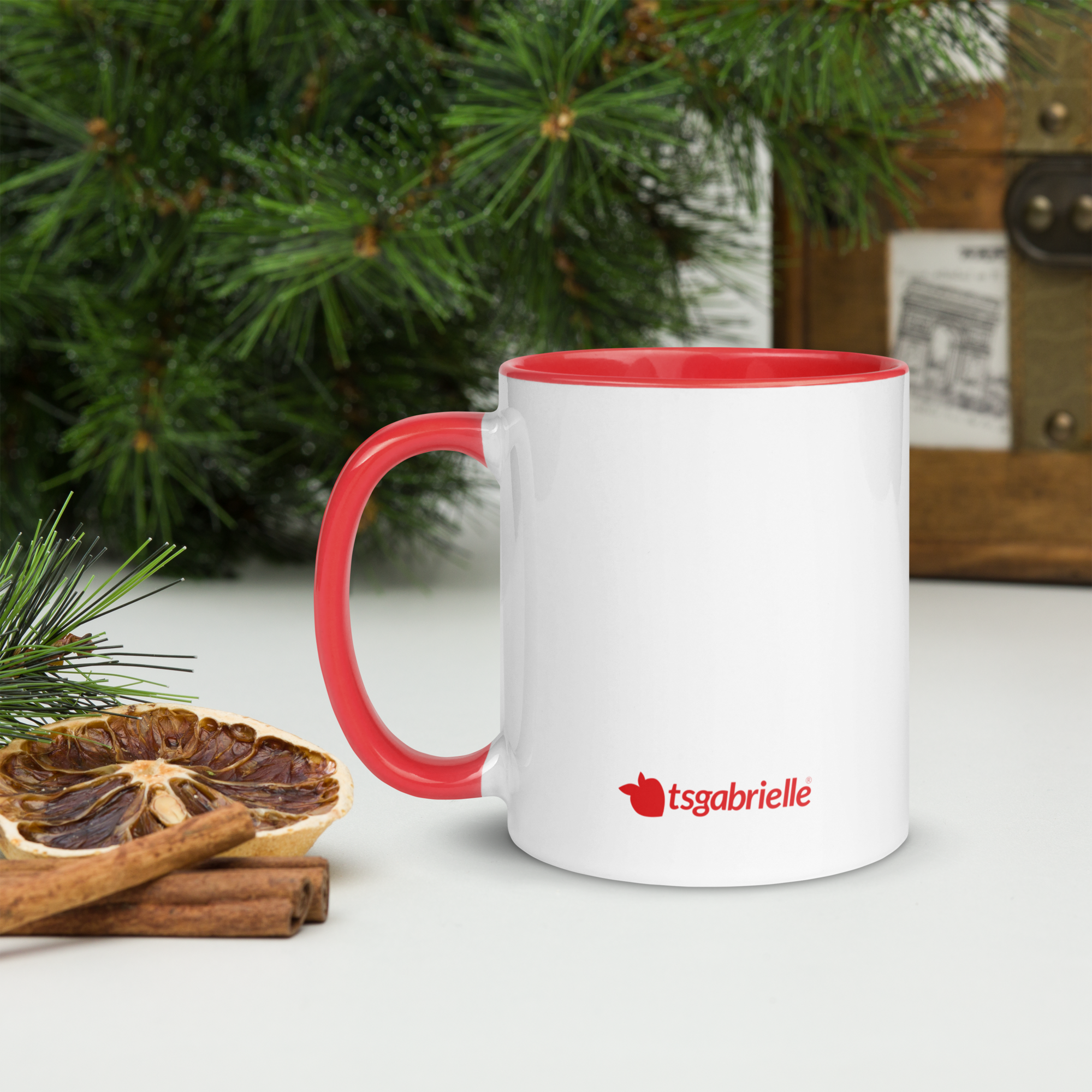 tsgabrielle® • caneca with Color vermelho Inside • ceramica • 2 Sizes - View 12