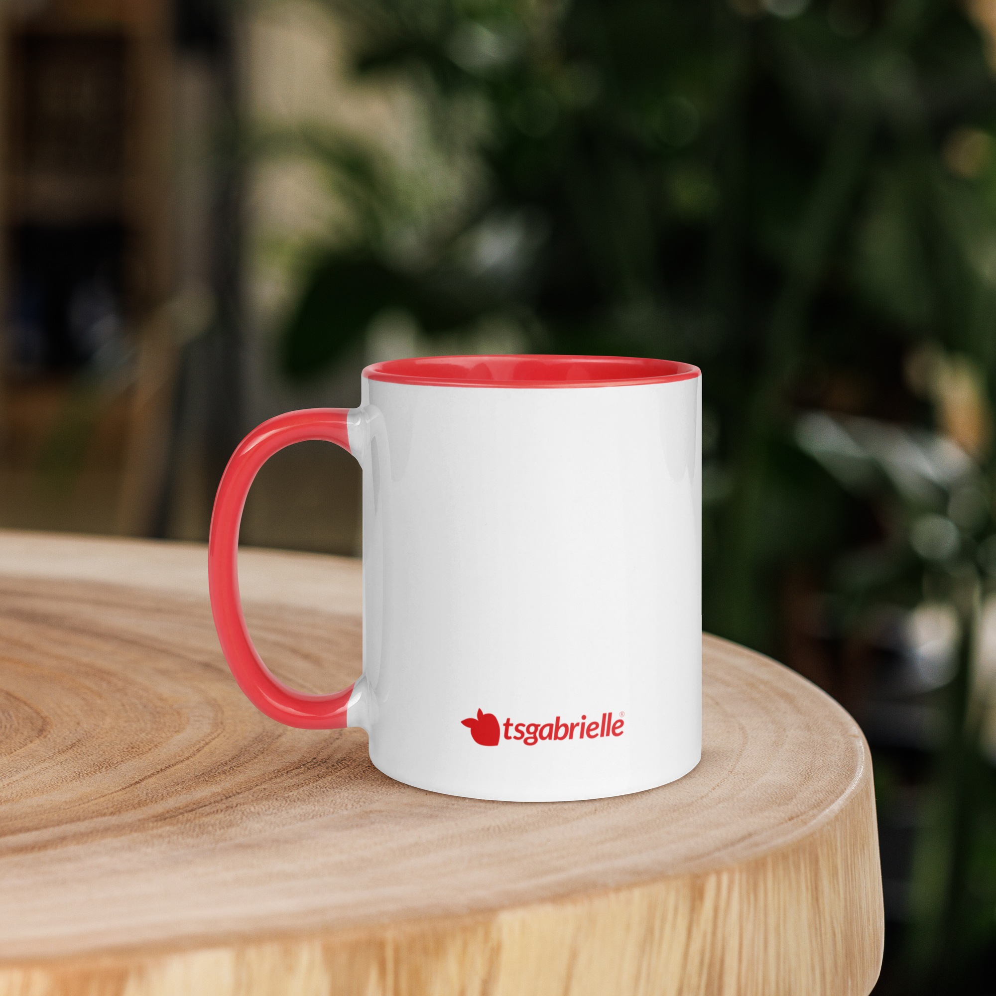tsgabrielle® • caneca with Color vermelho Inside • ceramica • 2 Sizes - View 14
