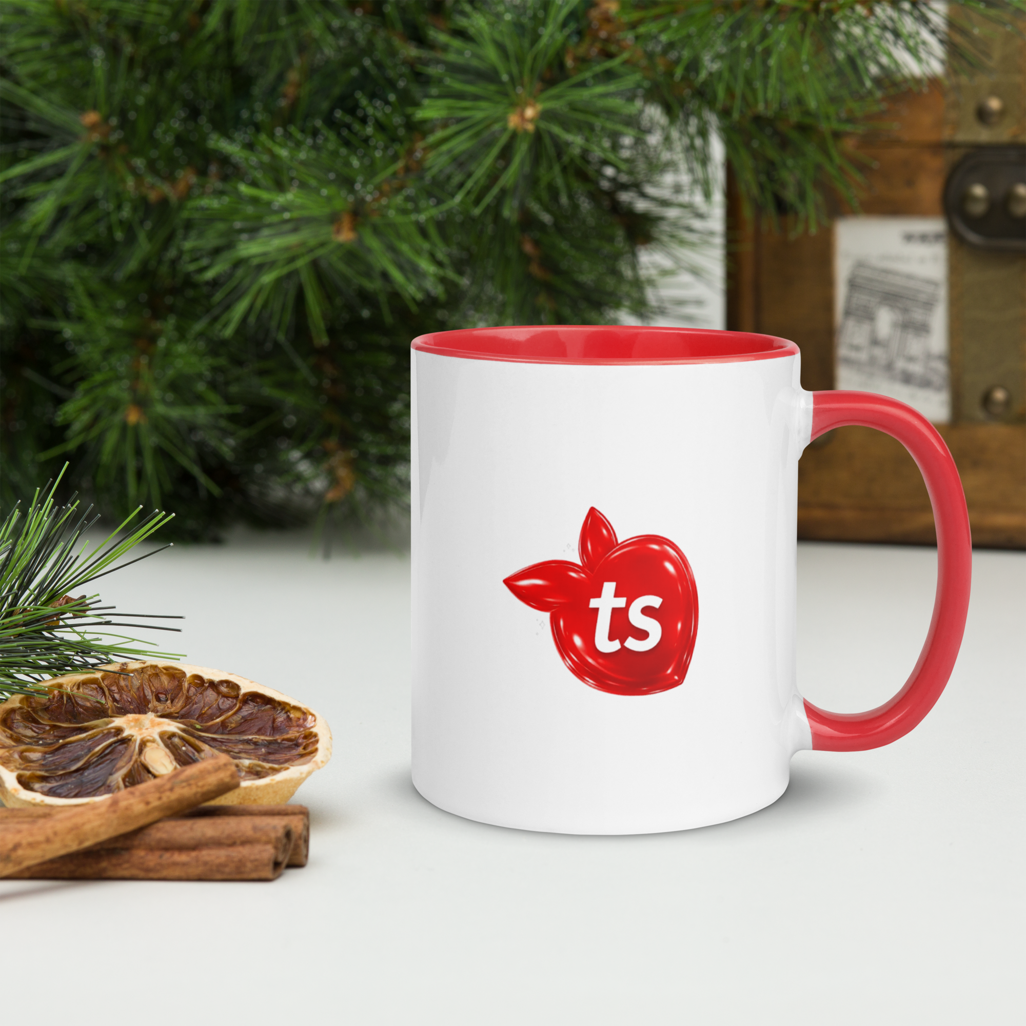 tsgabrielle® • caneca with Color vermelho Inside • ceramica • 2 Sizes - View 11