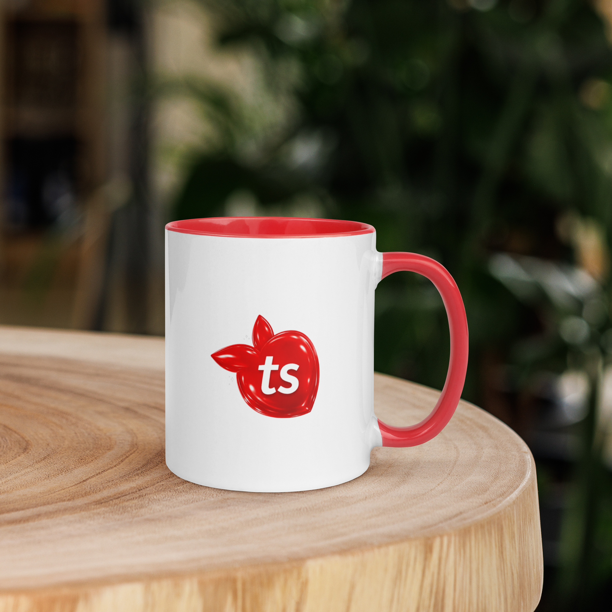 tsgabrielle® • caneca with Color vermelho Inside • ceramica • 2 Sizes - View 13