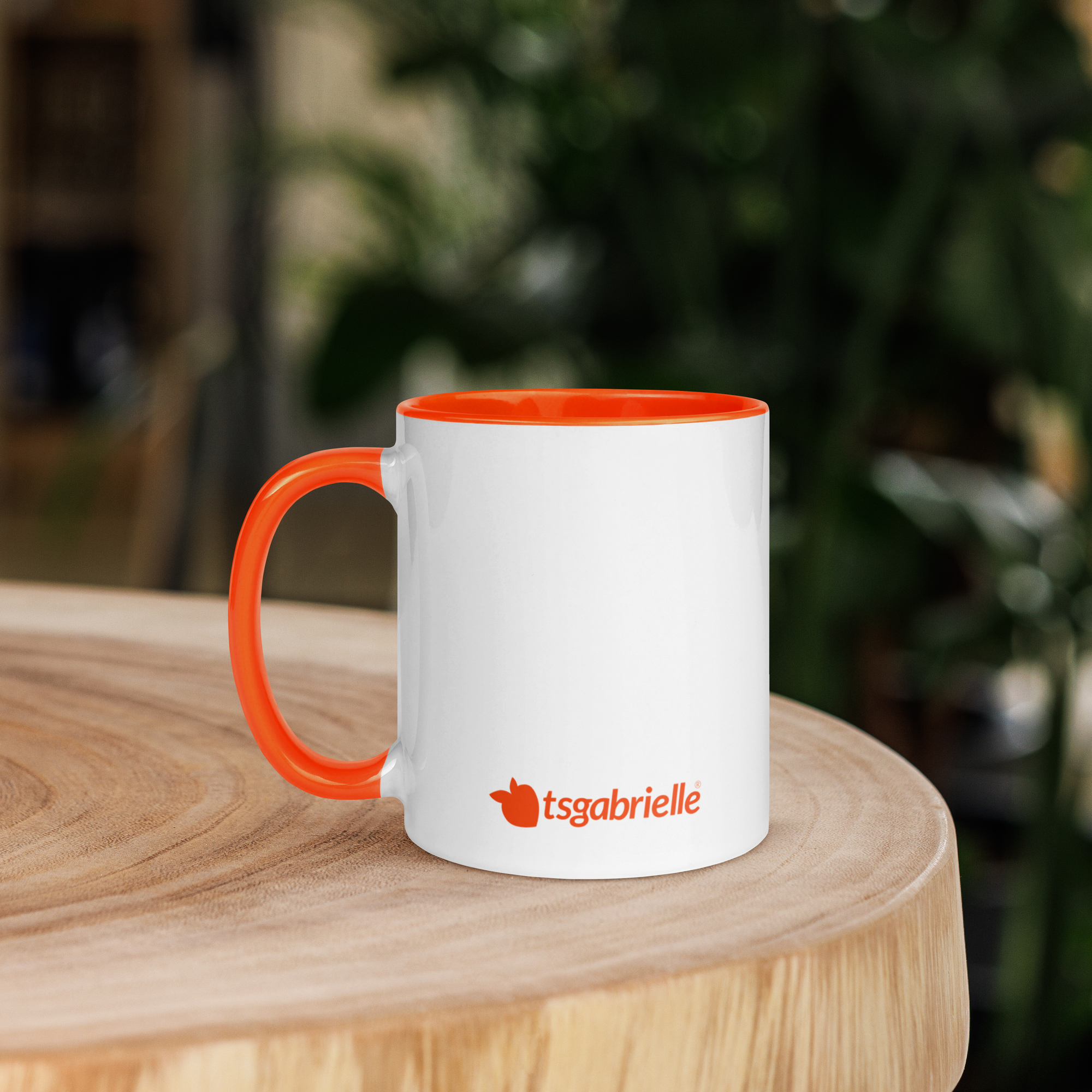 tsgabrielle® • Caneca com Interior Laranja • Cerâmica • 325 ml - View 7