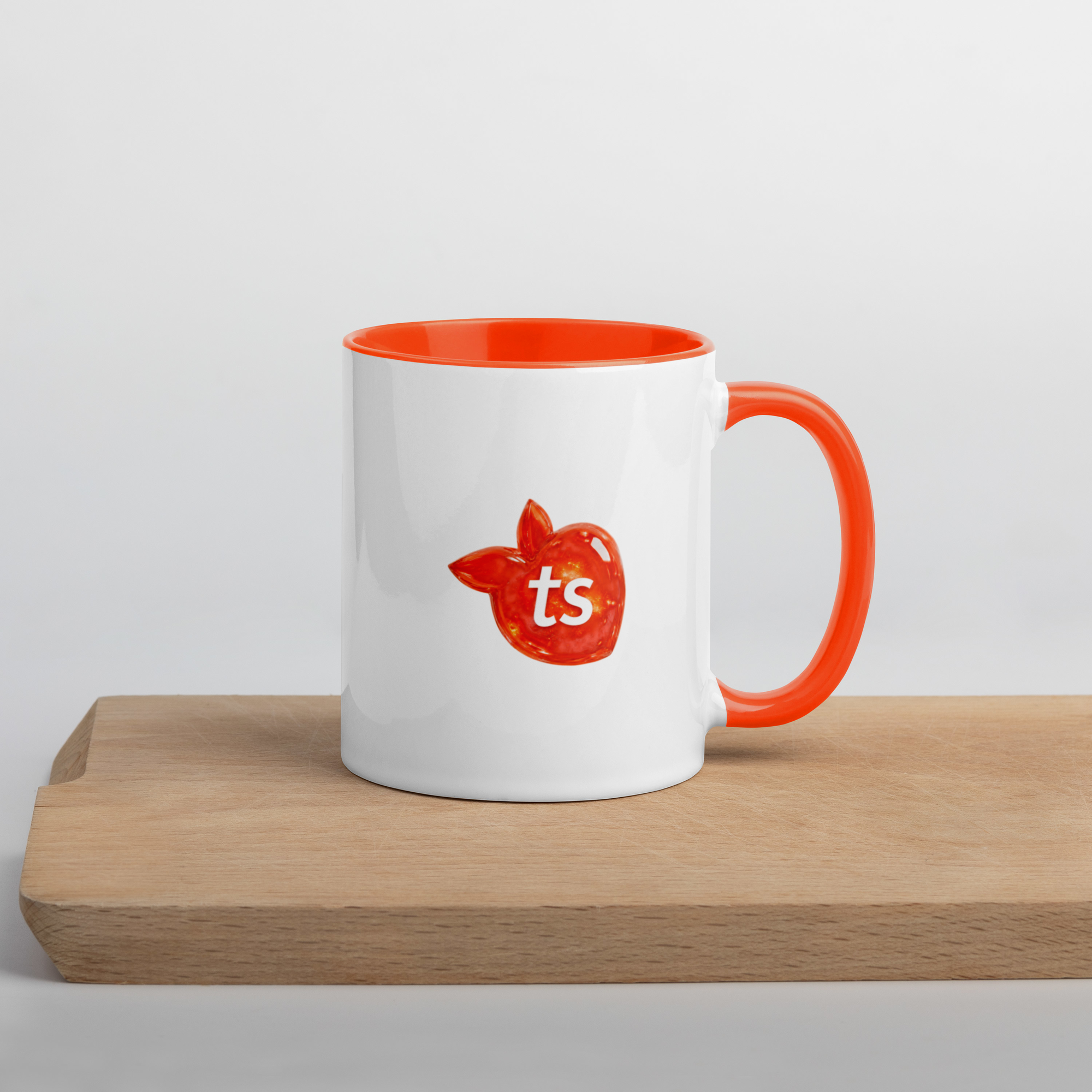 tsgabrielle® • Caneca com Interior Laranja • Cerâmica • 325 ml - View 8