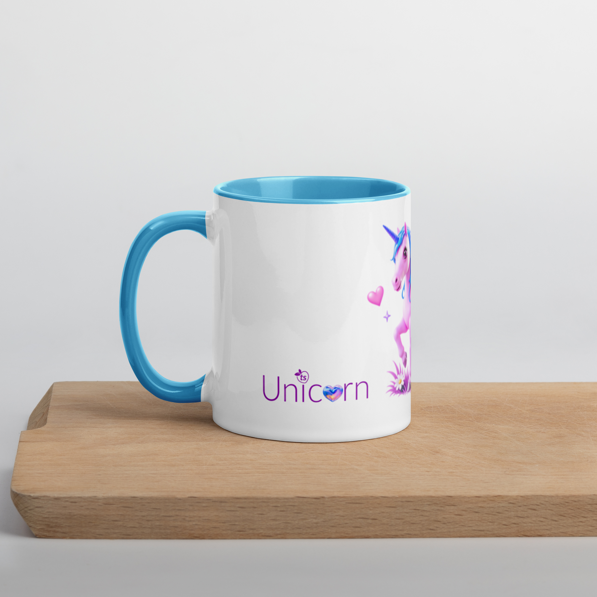 tsgabrielle® • Caneca com Interior Colorido • Unicórnio - Seraphina • Cerâmica • 2 Tamanhos - View 6