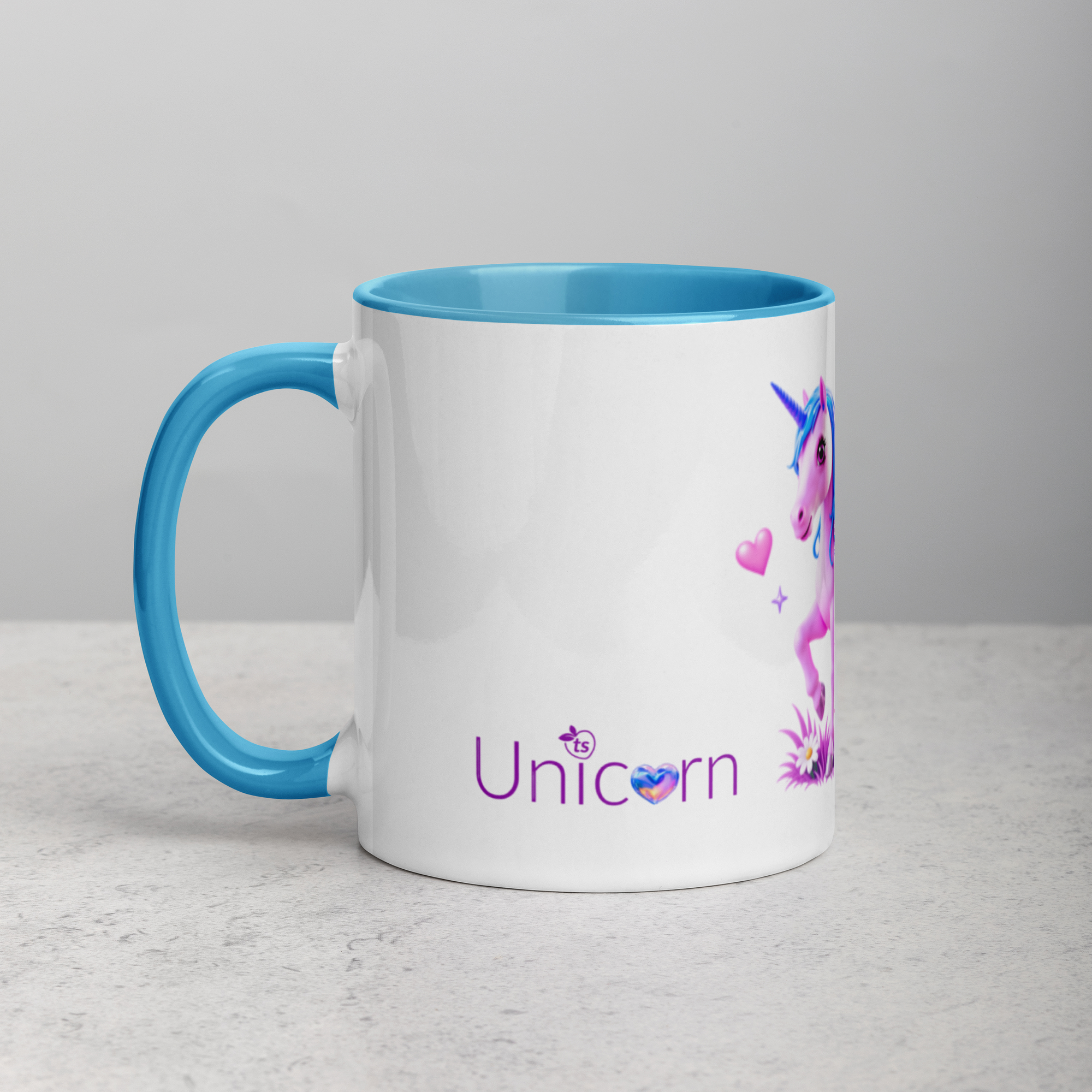 tsgabrielle® • Caneca com Interior Colorido • Unicórnio - Seraphina • Cerâmica • 2 Tamanhos - View 7
