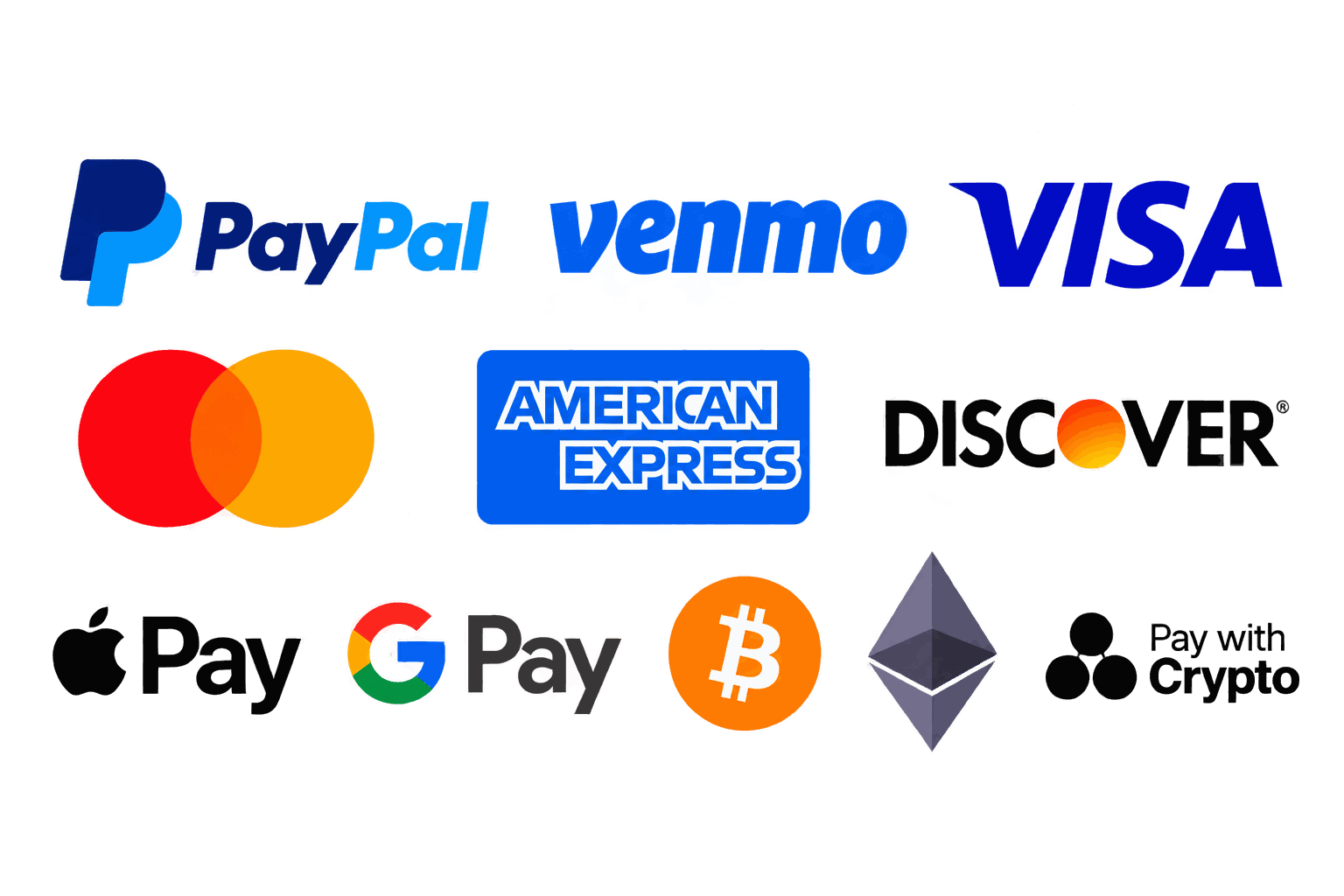 Accepted payment methods