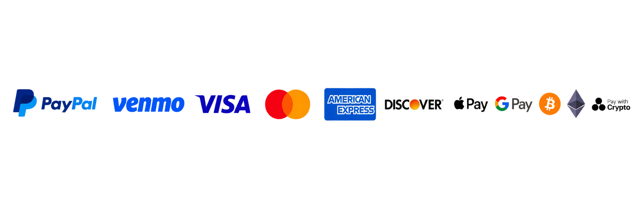 Accepted payment methods